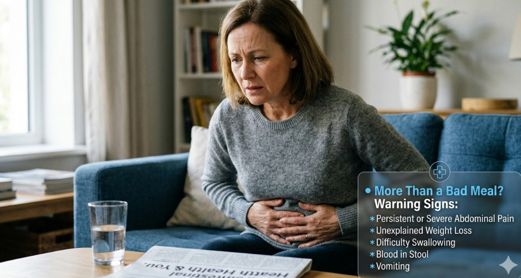 Acidity and Gas Warning Signs