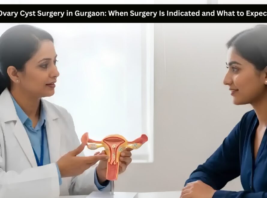 Ovarian cyst surgery consultation in Gurgaon